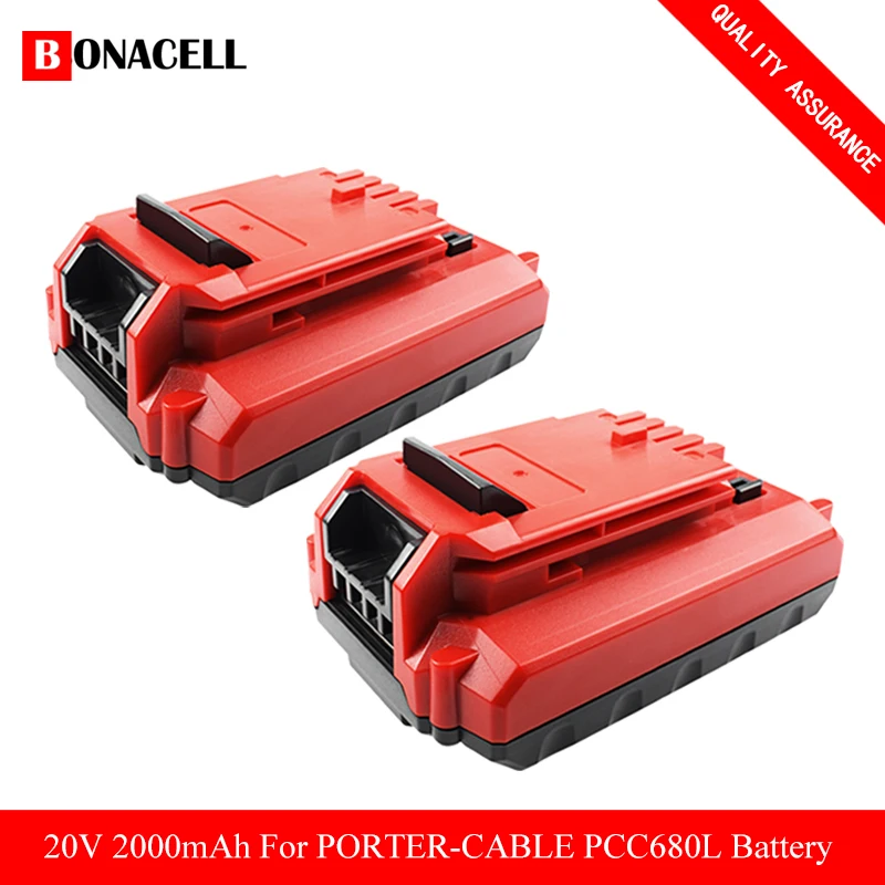 2.0Ah 20V Макс литий-ионный PCC685L PCC680L Перезаряжаемые Батарея для кабельных PCC681L PCC682