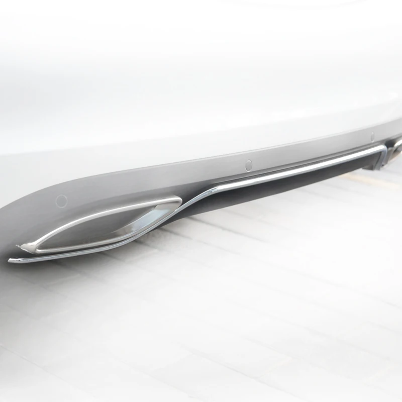 

For Mercedes Benz Class C W205 Rear Bumper Trim Rear Bumper Chromium Lip OE 2058850721 Directly From Musion