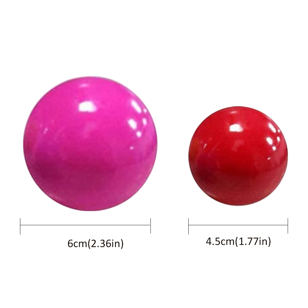 

Stick Wall Ball Decompression Ball Sticky Squash Ball Suction Decompression Toy Sticky Target Ball Catch Throw Ball Kids Toys