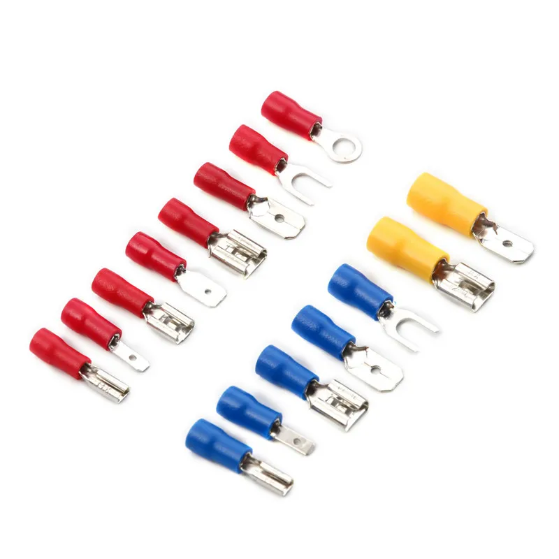 280 шт изолированные электрические провода обжимные Соединители терминалы лопата