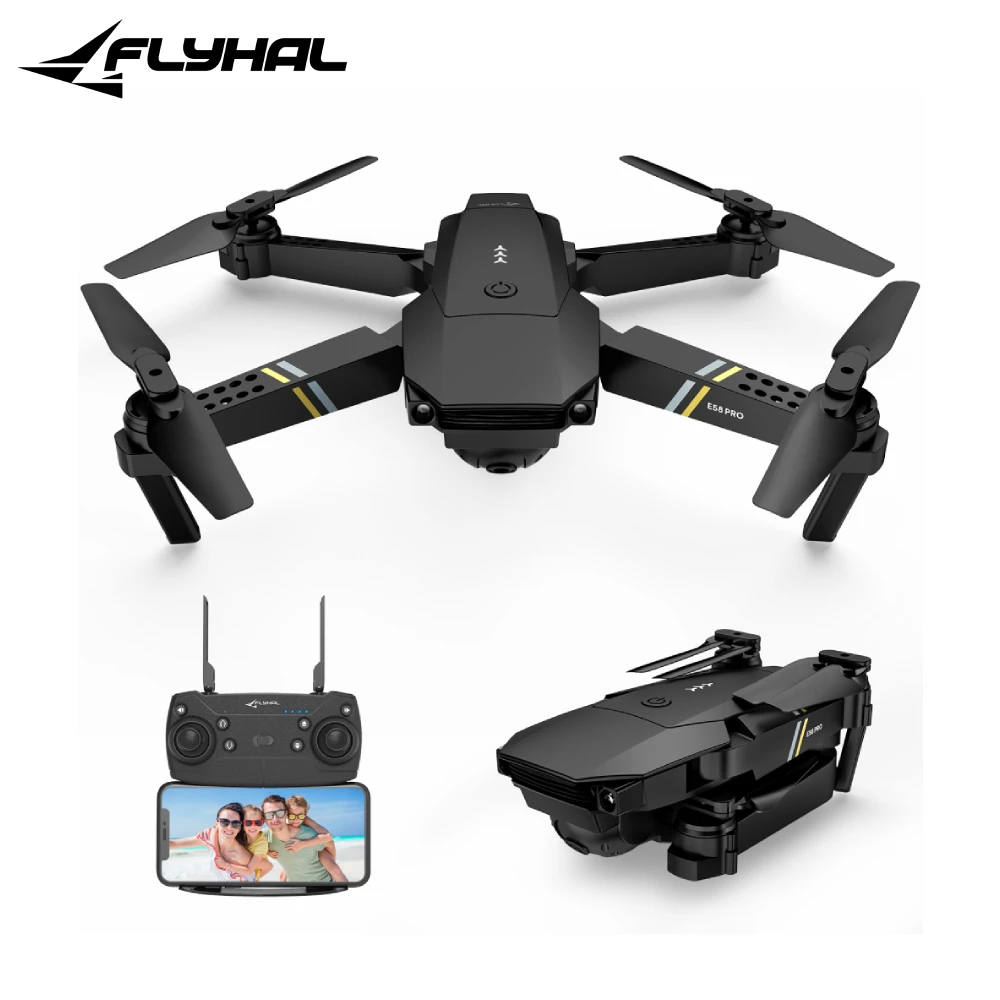 

Складной Квадрокоптер Flyhal E58 PRO, Wi-Fi, FPV, HD-камера 1080P