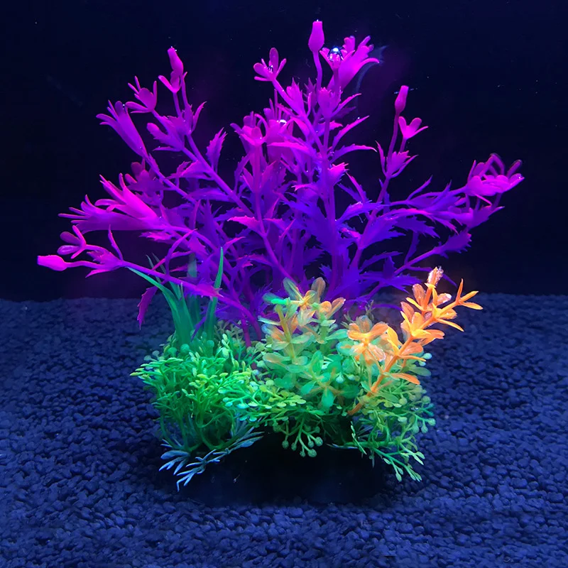 2019 Новое поступление 1 шт искусственное пластиковое растение аквариум с травой