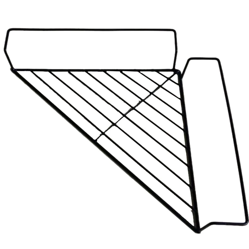 Кованая Железная суккулентная подставка для цветов Офисная трехугловая