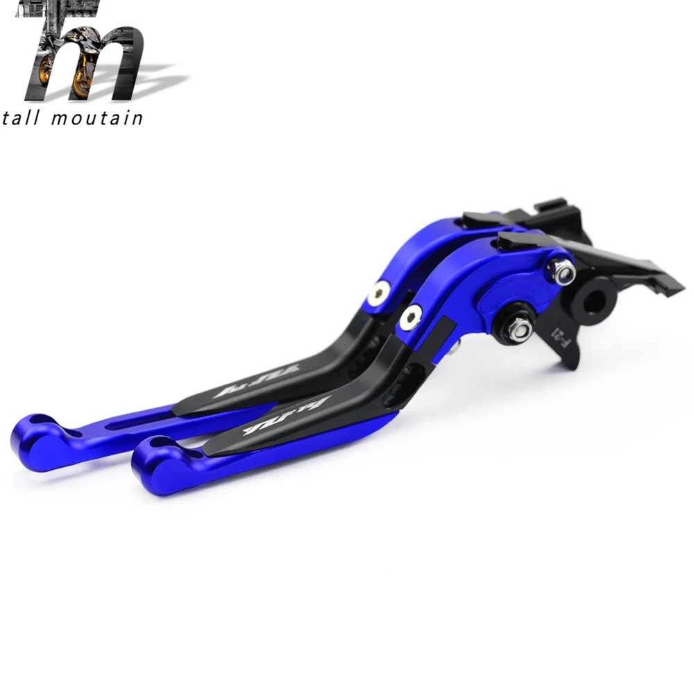 Тормозной рычаг сцепления для YAMAHA YZFR1 YZF R1 2009 2014 синий + черный мотоцикл