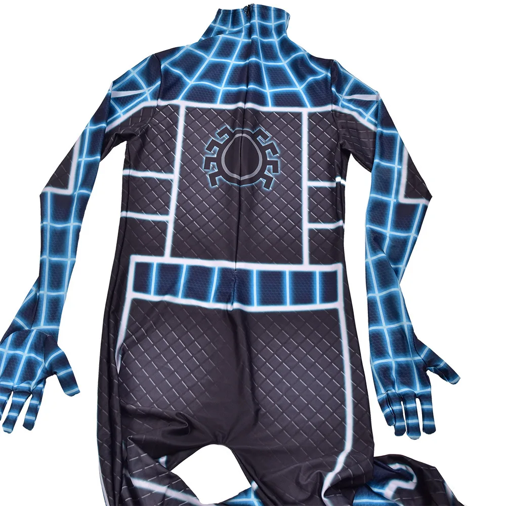 Костюм для косплея на Хэллоуин взрослых мужчин детей костюм Зентаи с маской боди