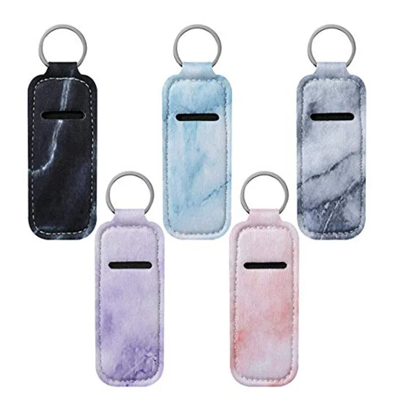 

Keychain Jewelry Key Chain Lip Balm Keyrings1pc Bag Holder Lipstick
