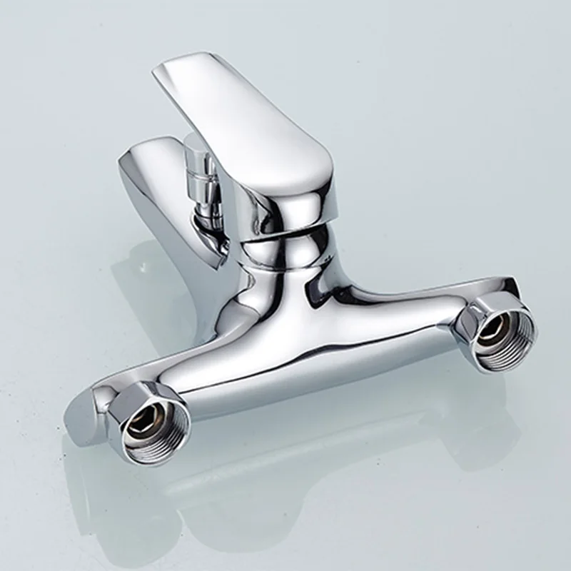 Настенный смеситель для ванной комнаты смесители душа горячей и холодной воды