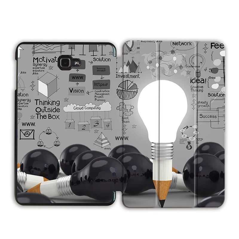 MTT мультфильм Граффити чехол для Samsung Galaxy Tab A A6 10 1 дюйма T580 T585 T580N искусственная