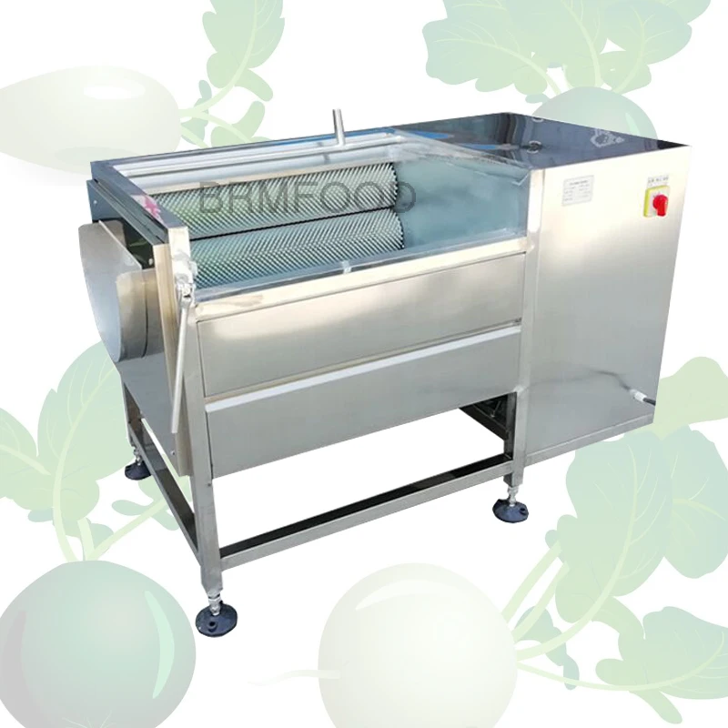 

200-1000KG H Fruit And Vegetable Washing And Peeling Machine