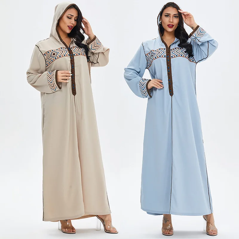 Abaya Дубай Турция мода мусульманский хиджаб длинное платье мусульманская одежда африканские платья для женщин мусульманское платье Moda Djel