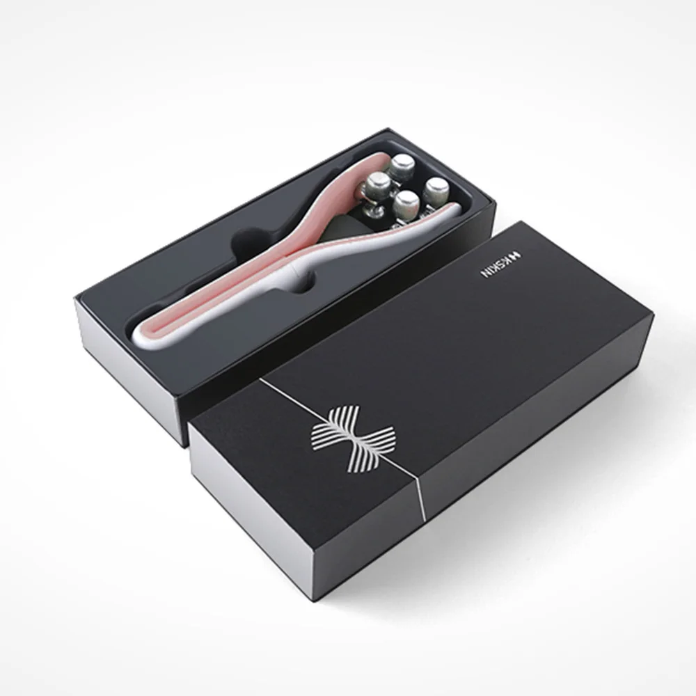 

1PC 3D Face Roller Face Massager Firming Tool Beauty Tool for V Face Lifting Kneading Body Slimming (Orange)