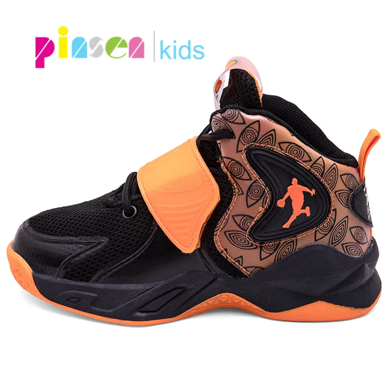 PINSEN 2020 Весенняя баскетбольная детская обувь кроссовки для мальчиков