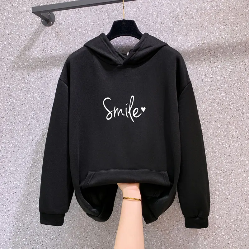 

Abrini Women Hoodies Pullovers Long Sleeve Sweater Fleece Oversize Hoody Sweatshirts For Women Spring Autumn