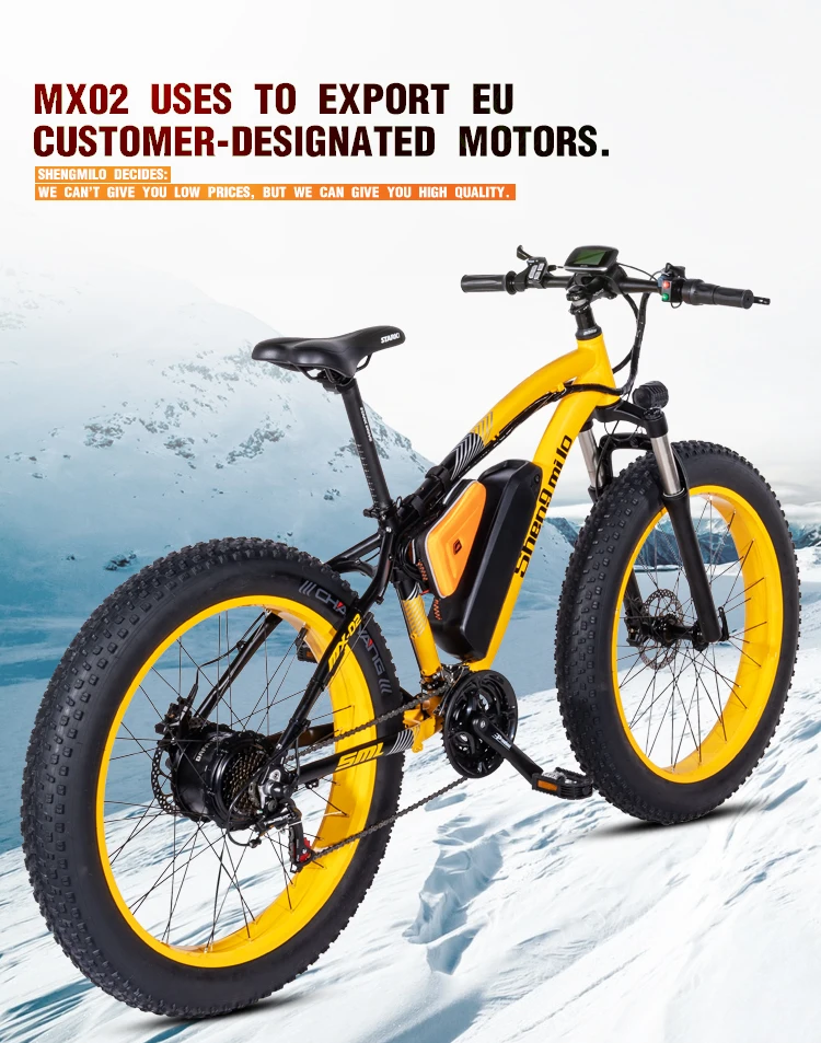 Электрический велосипед ebike 48V1000W, Электрический горный велосипед 4,0, электрический велосипед с толстыми шинами, пляжный электровелосипед, электрический мотоцикл