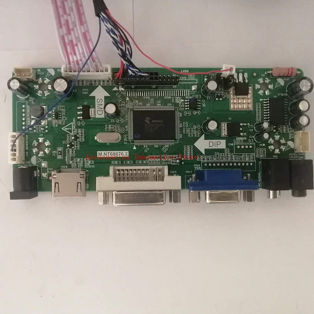 New Controller Driver Board Monitor Kit LP156WH1-TLA3 LP156WH1(TL)(A3) HDMI+VGA+DVI 1366X768 30Pins LCD LED Screen Panel | Компьютеры и