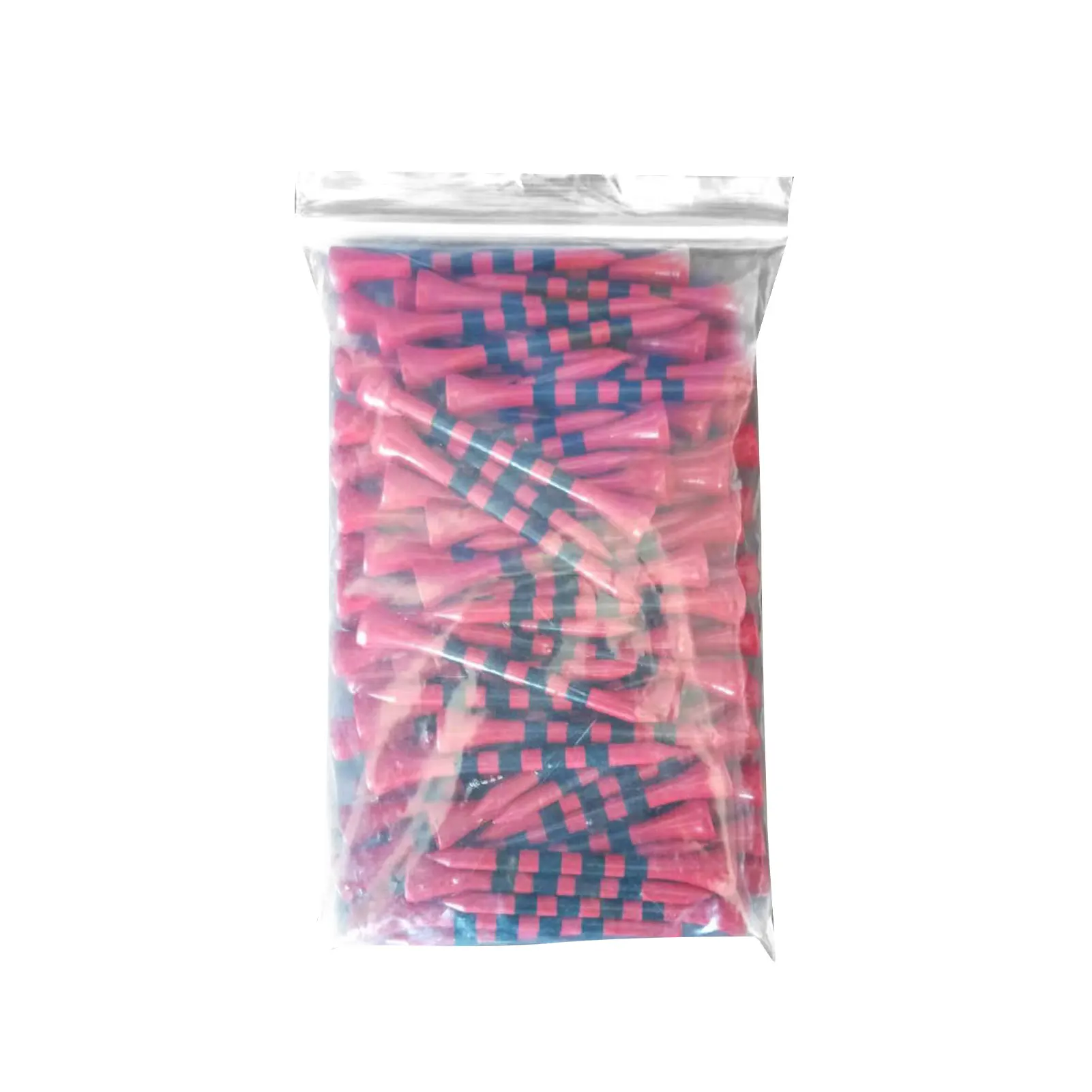 

100pcs/Bag Bamboo Golf Tees Wite Red With Black Stripe Mark Scale 70mm 83mm Golf Accesories 2 size New Colorfull Golf Ball Tee