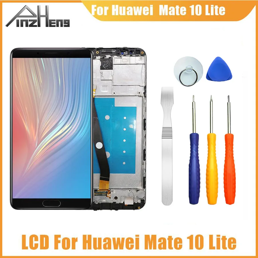 Оригинальный ЖК дисплей PINZHENG AAAA для huawei mate 10 lite сенсорный экран дигитайзер замена