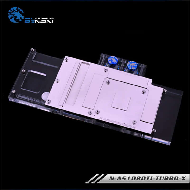 Водяной блок Bykski для графического процессора VGA ASUS N-AS1080TI-TURBO-X 1080 графическая