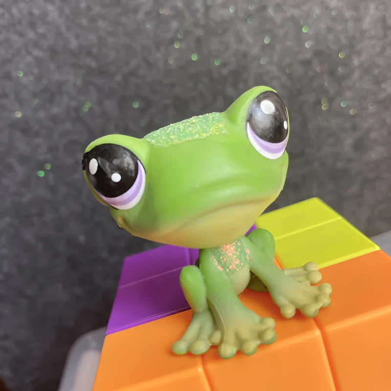 

Lps Dogs Pet Shop Collection Figure Collie Rare Green Frog Squirrel Animals Cute Toys For Children Christmas Gifts