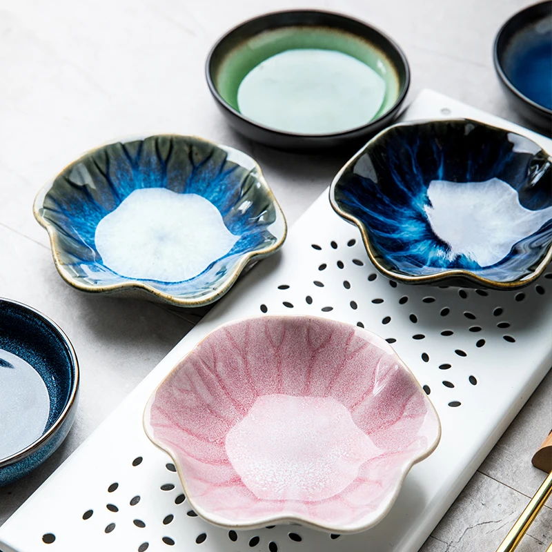 

Personality Star Air Conditioning Dish Household Ceramics Creative Soy Sauce Dish Vinegar Dishes Bone Material Saucer Dish