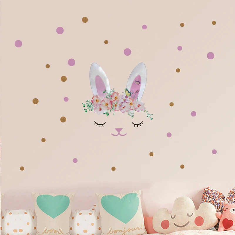 Мультяшные милые фотообои для детской комнаты декоративные наклейки украшения