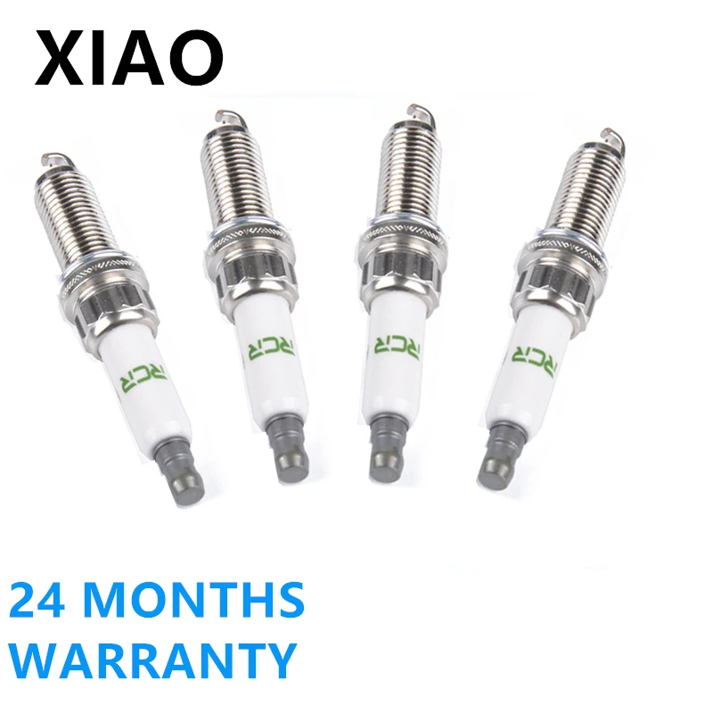 4PCS 1.4TSI Platinum Ignition Spark Plug Set For Audi A1 A3 For VW Golf Jetta Passat For Seat For Skoda 03C905601B 03C905601A