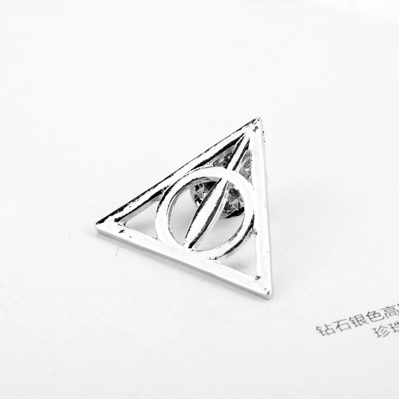 Горячая hp фильм Знак школы Хогвартс на булавке брошь с милой эмалевые броши, булавки дары святить 9/3/4 книги Косплэй подарок