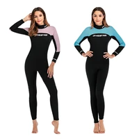 new 3mm thick neoprene wetsuit for men and women one piece warm and cold proof swimming surfing snorkeling deep diving wetsuit