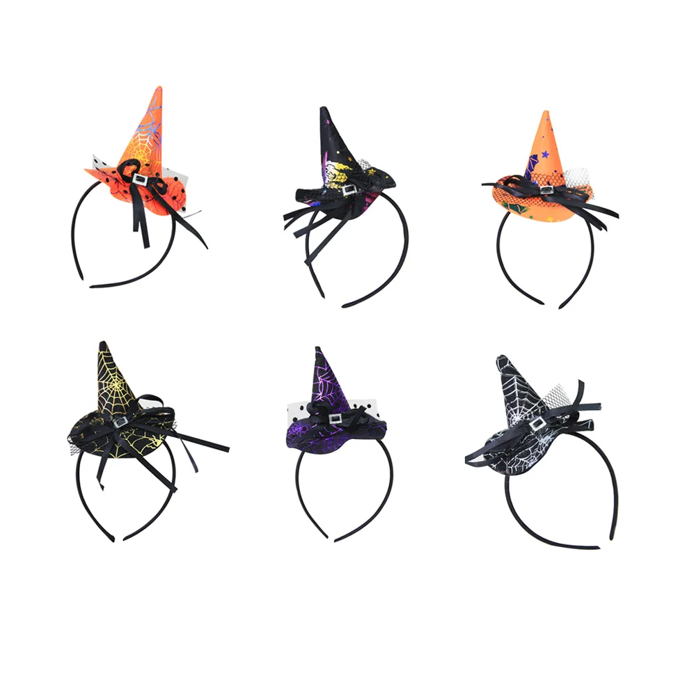 Halloween Pumpkin Sorceress Hat Witch Fancy Dress Party Costume Cap Decor for Kids Caps Adults Cosplay Home Tools | Дом и сад