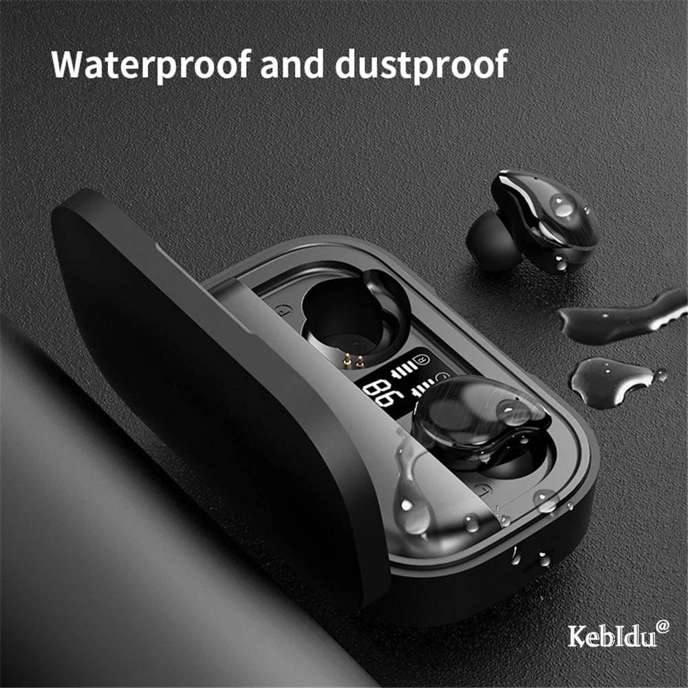 

Популярные спортивные/Музыкальные Беспроводные наушники с длительным временем работы в режиме ожидания, с зарядным устройством, Bluetooth-науш...