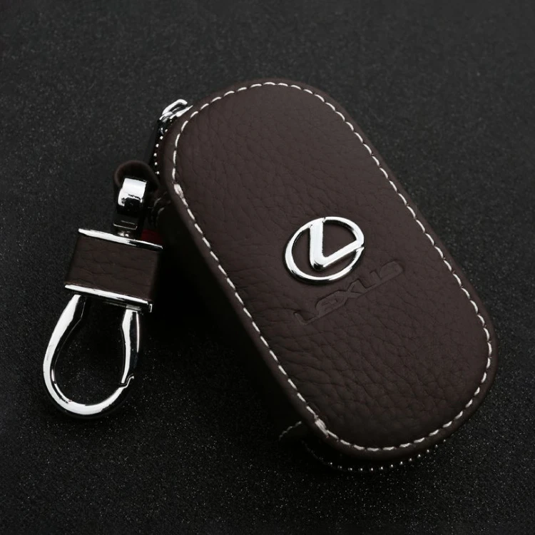 Металлический кожаный брелок для ключей Lexus мужской многоцветный подарок