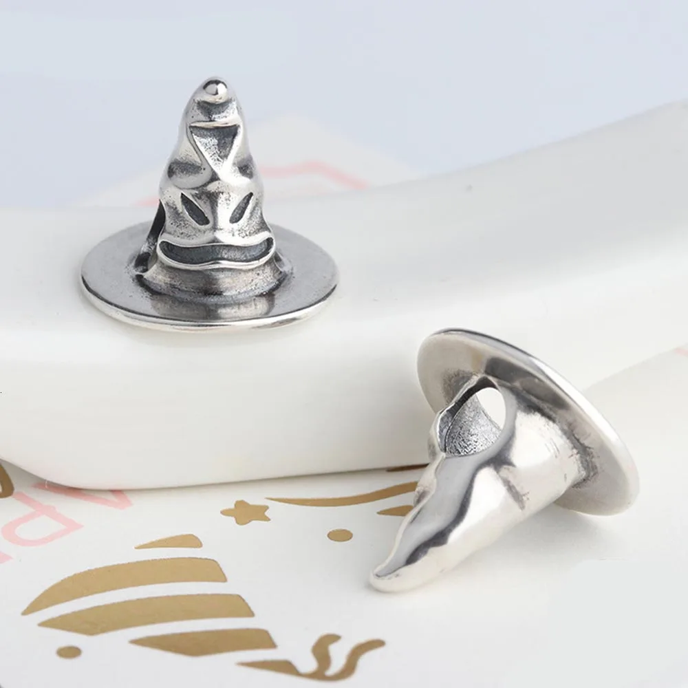 Волшебная ветка шляпа из стерлингового серебра 925 пробы панк Зло ведьма