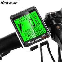 west biking bicycle computer wireless mtb road bike odometer multifunction cycling stopwatch speedometer rainproof bike computer