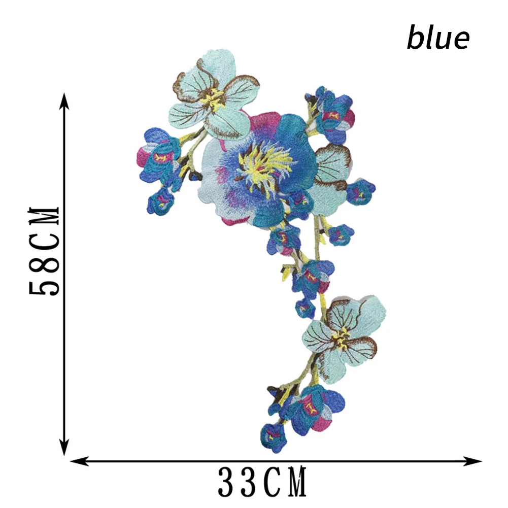 Цветок кружева вышитые декольте Воротник отделка одежды ткань швейные