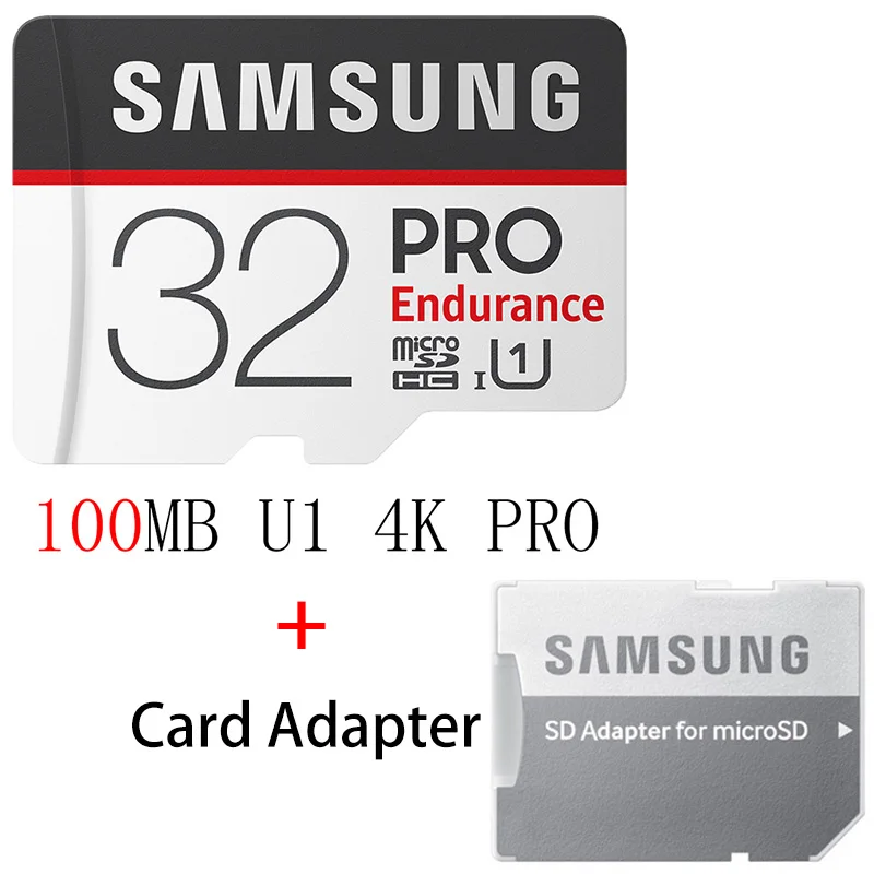 SAMSUNG PRO карта памяти 32 64 Гб U1 4K класс 10 Micro SD 128 ГБ 32 ГБ 64 Гб Micro SD карты SD/TF флэш-карты microSD карт для телефона - Емкость: MB-MJ32G-KT5