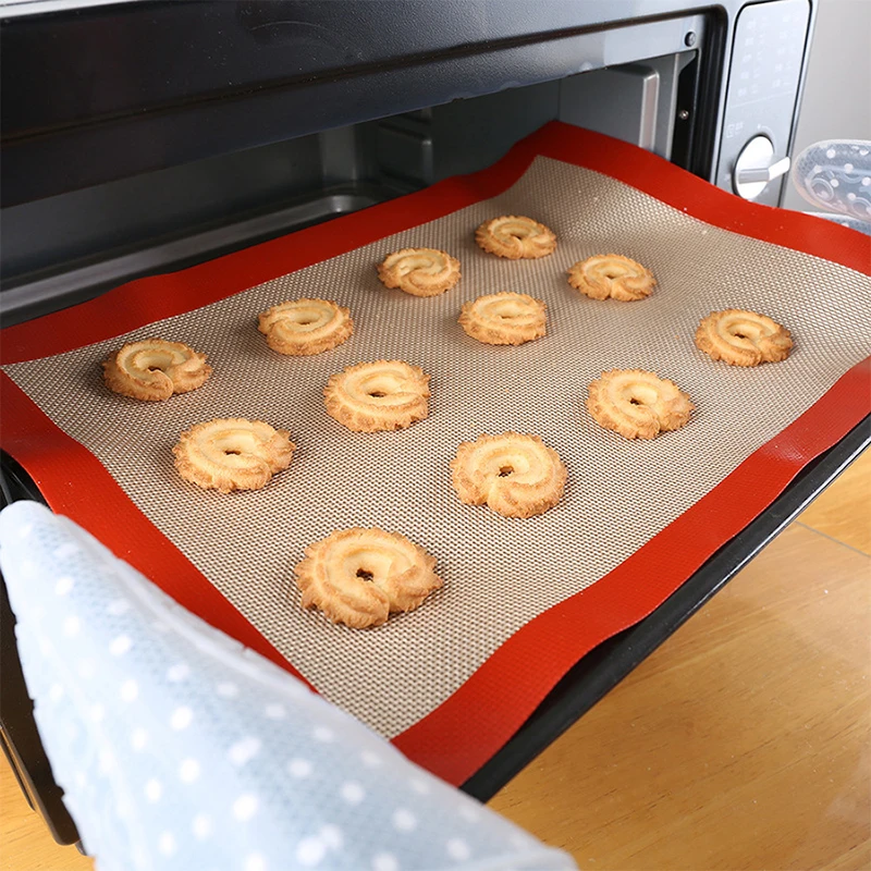 Силиконовые коврики для выпечки коврик лист с антипригарным покрытием печенья
