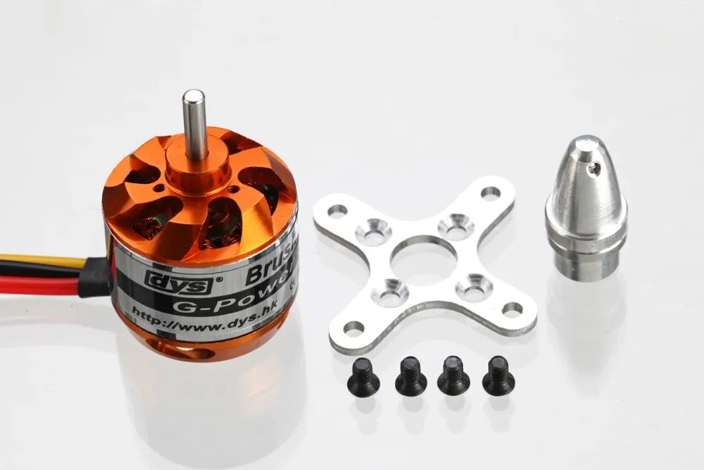 Радиоуправляемая модель DYS D2826 2200KV 1400KV 1000KV 930KV бесщеточный двигатель Outrunner для