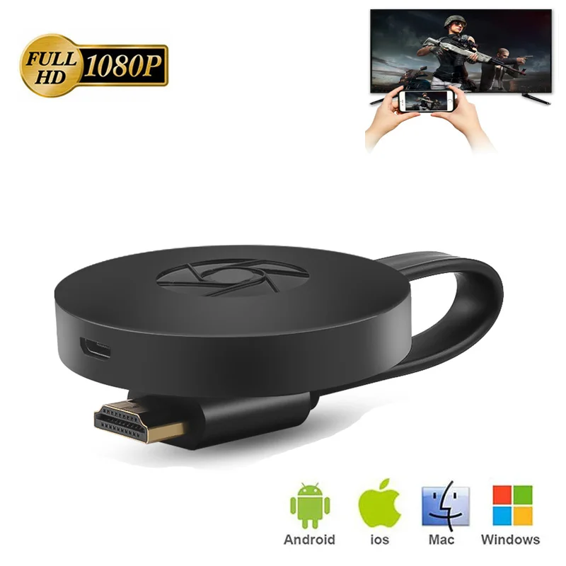 

ТВ-флешка 1080P G2, Wi-Fi, Full HD, HDMI