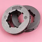 Обод Звездочка 2 шт.лот для бензопилы Husqvarna 181 185 2100 2101 281 285 288 298 394XP 395XP, шаг 385, 7 зубьев, ID 22 мм