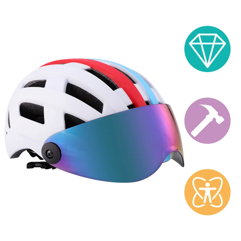 1 шт. простой велосипедный шлем для езды на открытом воздухе скейтборда защитный