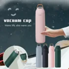 Портативная вакуумная колба большой емкости из нержавеющей стали, зеркальная Спортивная бутылка для воды двойного назначения