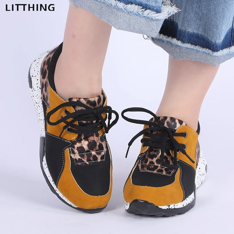 Прямая поставка Новинка Дизайнерские кроссовки на платформе в Корейском стиле