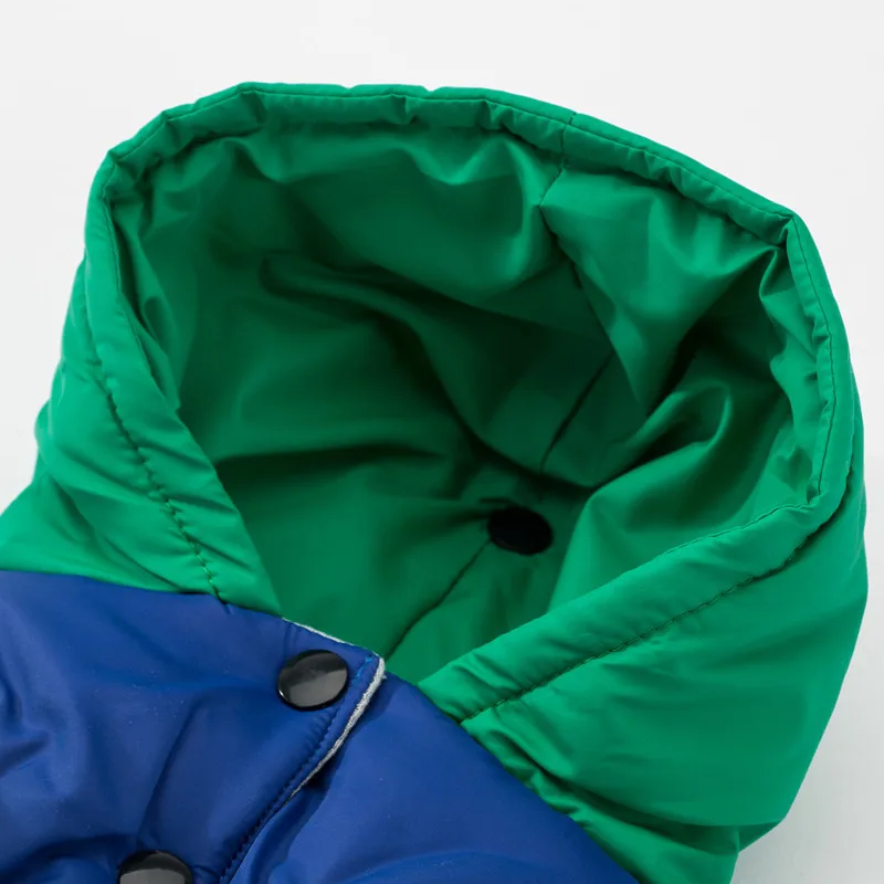 Hipidog Бесплатная доставка хлопковый жилет для собак с капюшоном пальто зимняя