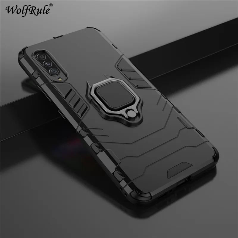 

Holder Magnetic Case For Samsung Galaxy A90 5G Case For Samsung A90 Durable Metal Finger Ring Cover For Samsung A90 5G Cover