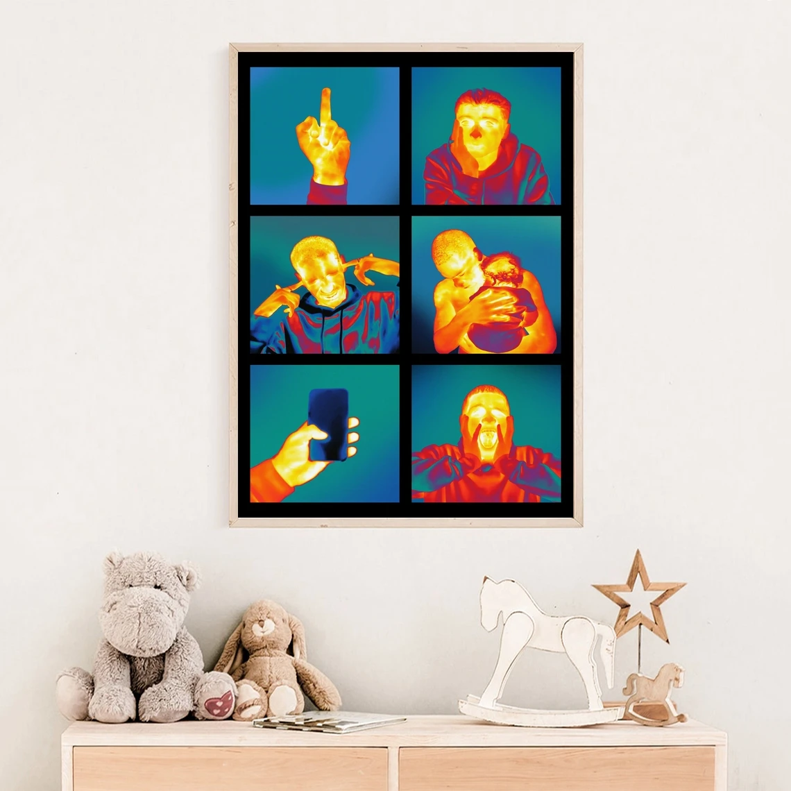 Чехол с изображением музыкального альбома с изображением певицы и звезд из сериала «невежество-Блисс»