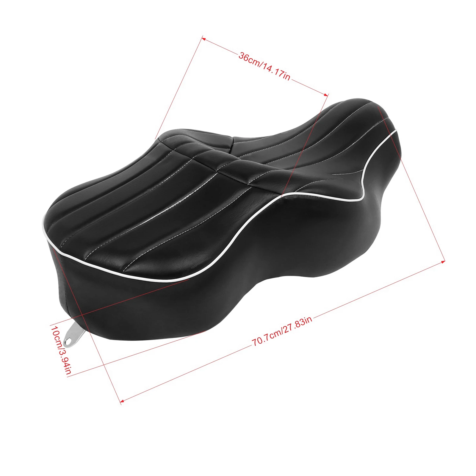 Кожаное сиденье для водителя мотоцикла пассажира двухкомпонентная подушка Harley