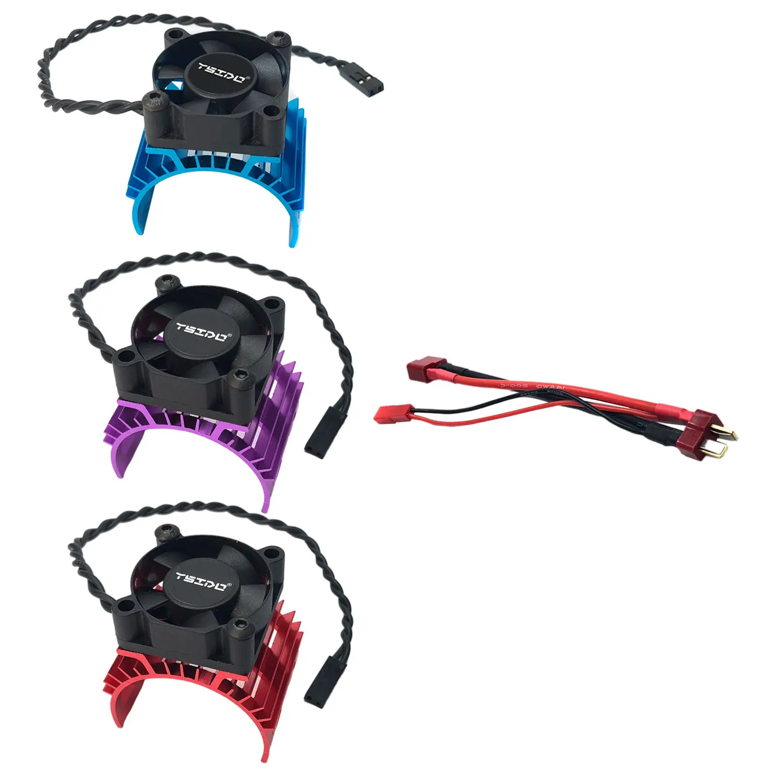 Радиатор из сплава Бесщеточный Охлаждающий вентилятор для Wltoys 144001 124018 124019 104001 RC