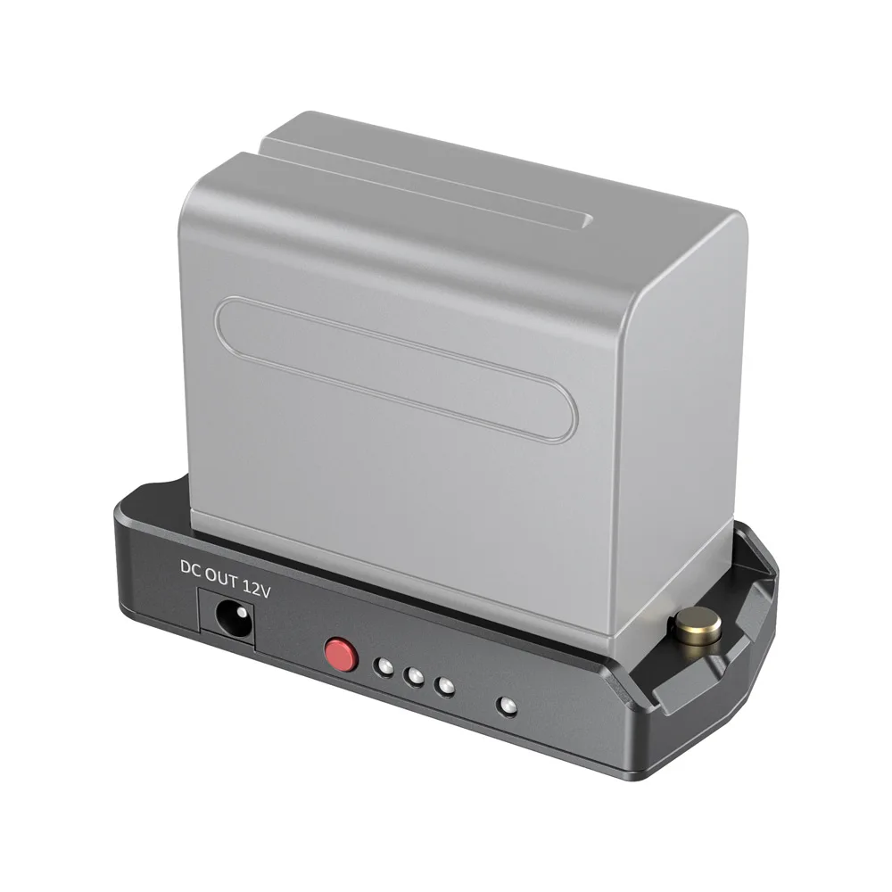 SmallRig NP F Батарея адаптер пластина для BMPCC 4K 6K камеры с зарядными кабелями штатив