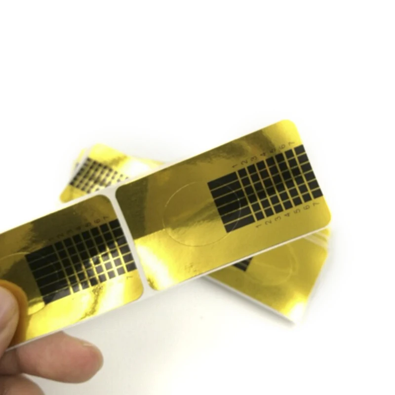 100 шт. трафареты для наращивания ногтей инструменты маникюра | Красота и здоровье