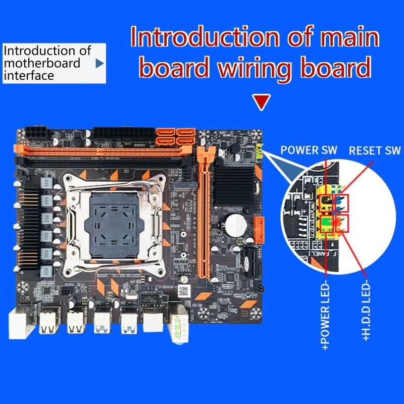 

X99-Mini LGA2011-3 M-ATX Motherboard Core 5th 6th Xeon E5 E7 DDR4 2666 2400 2133 MHz Memory SATA3 HDD M.2 NVME SSD RJ49 RTL8111H